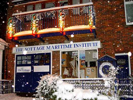 Christmas lights of Wivenhoe