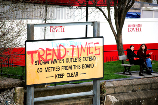 Hammersmith Bridge, 28/03/10 